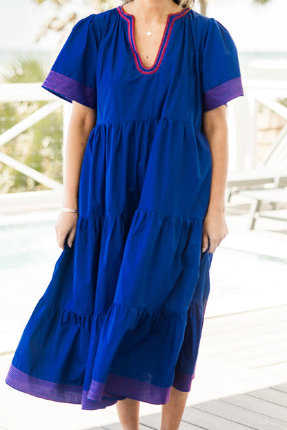 Vestido Straight Shot, Marino
