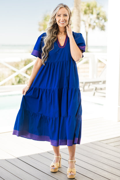 Vestido Straight Shot, Marino