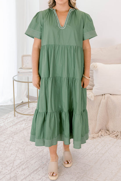 Vestido Straight Shot, Salvia