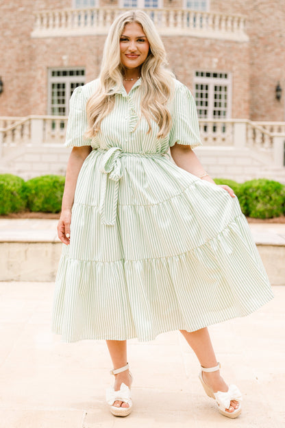 Vestido de Picnics de Verano, Verde