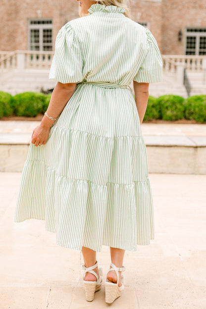 Vestido de Picnics de Verano, Verde