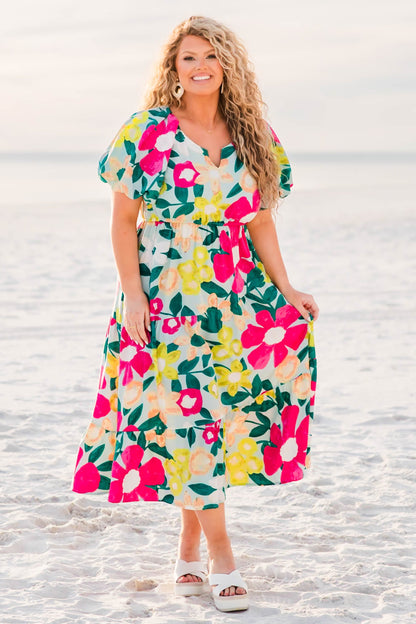 Vestido de Amanecer de Verano, Mezcla de Menta