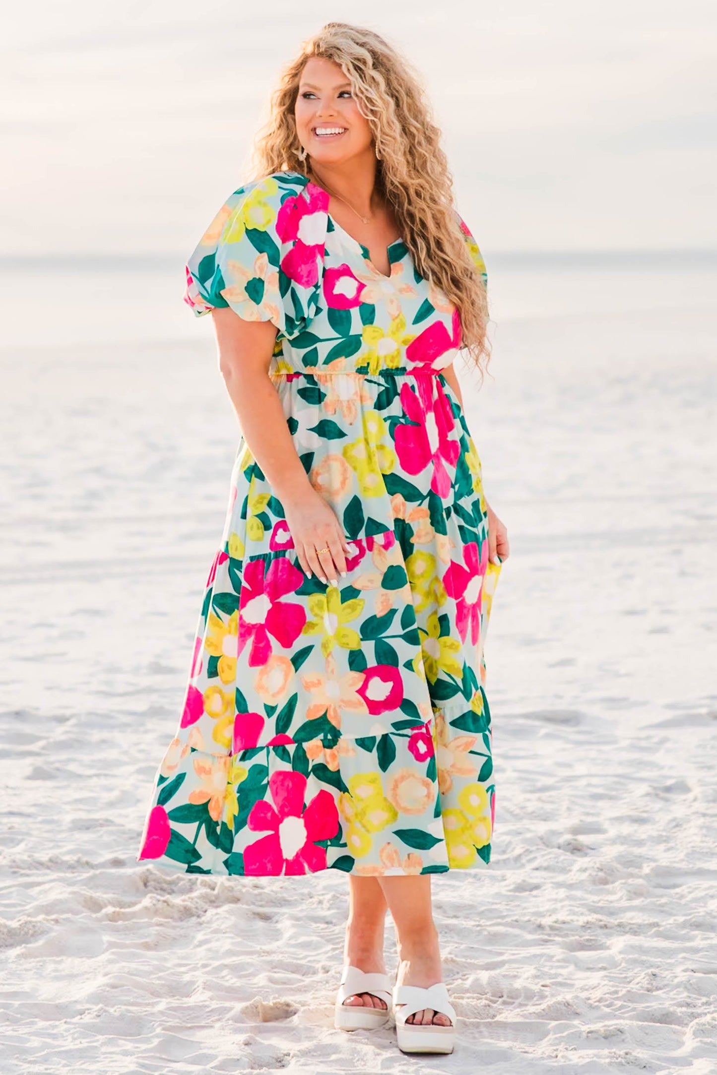 Vestido de Amanecer de Verano, Mezcla de Menta