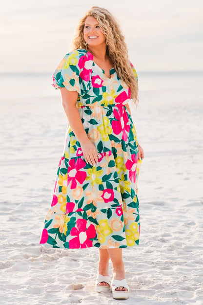Vestido de Amanecer de Verano, Mezcla de Menta