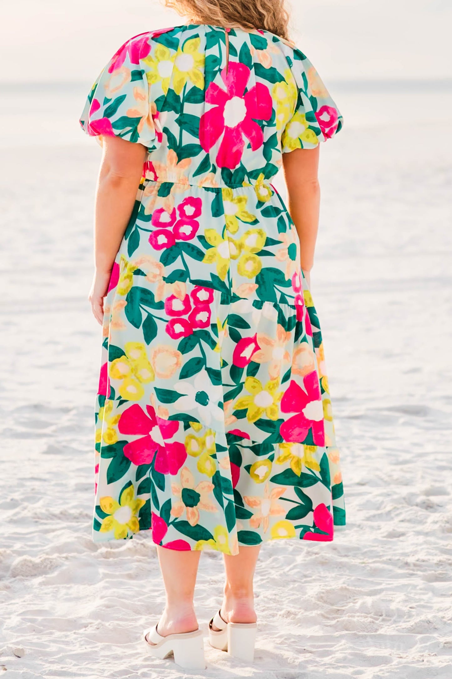Vestido de Amanecer de Verano, Mezcla de Menta