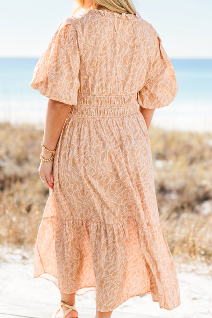 Vestido Maxi Paseo Soleado, Topo