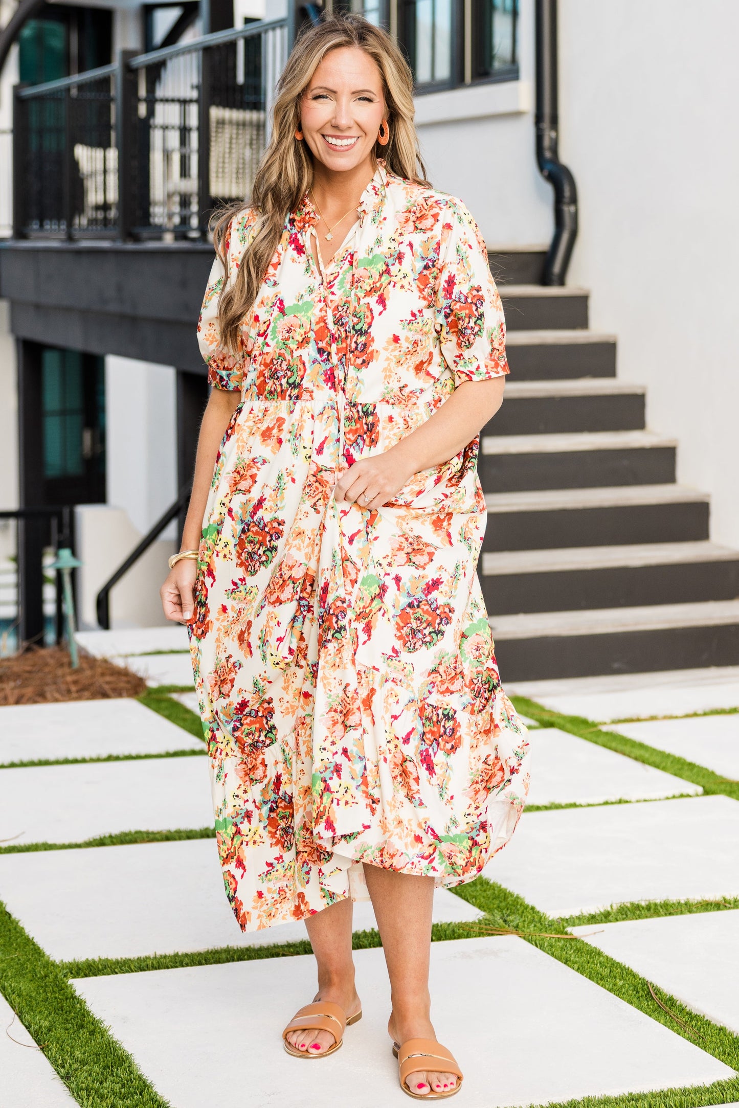 Vestido Dulce Como Puede Ser, Crema