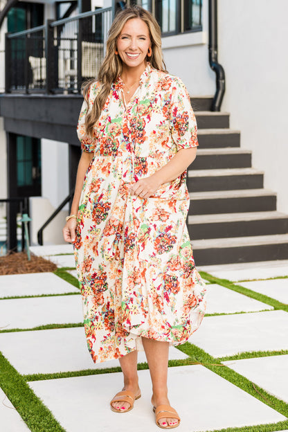 Vestido Dulce Como Puede Ser, Crema
