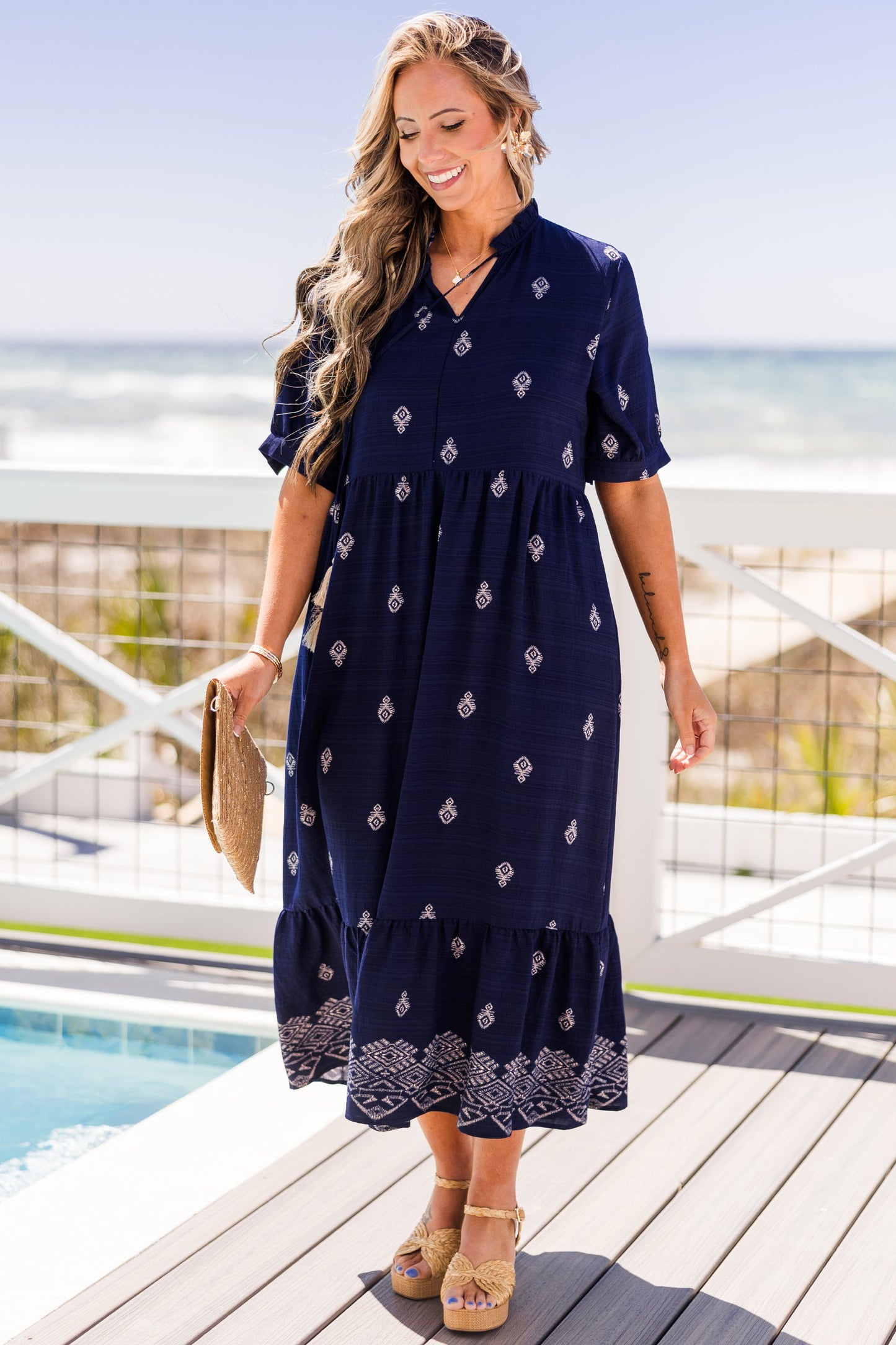 Vestido Dulce Como Puede Ser, Marino