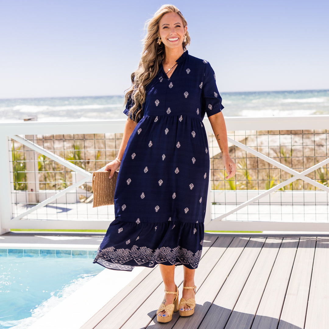 Vestido Dulce Como Puede Ser, Marino