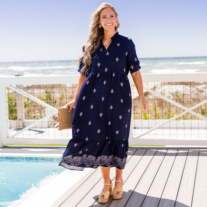 Vestido Dulce Como Puede Ser, Marino