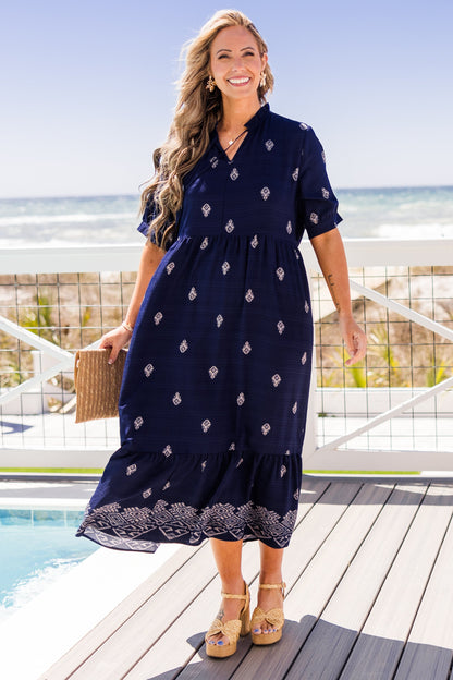 Vestido Dulce Como Puede Ser, Marino