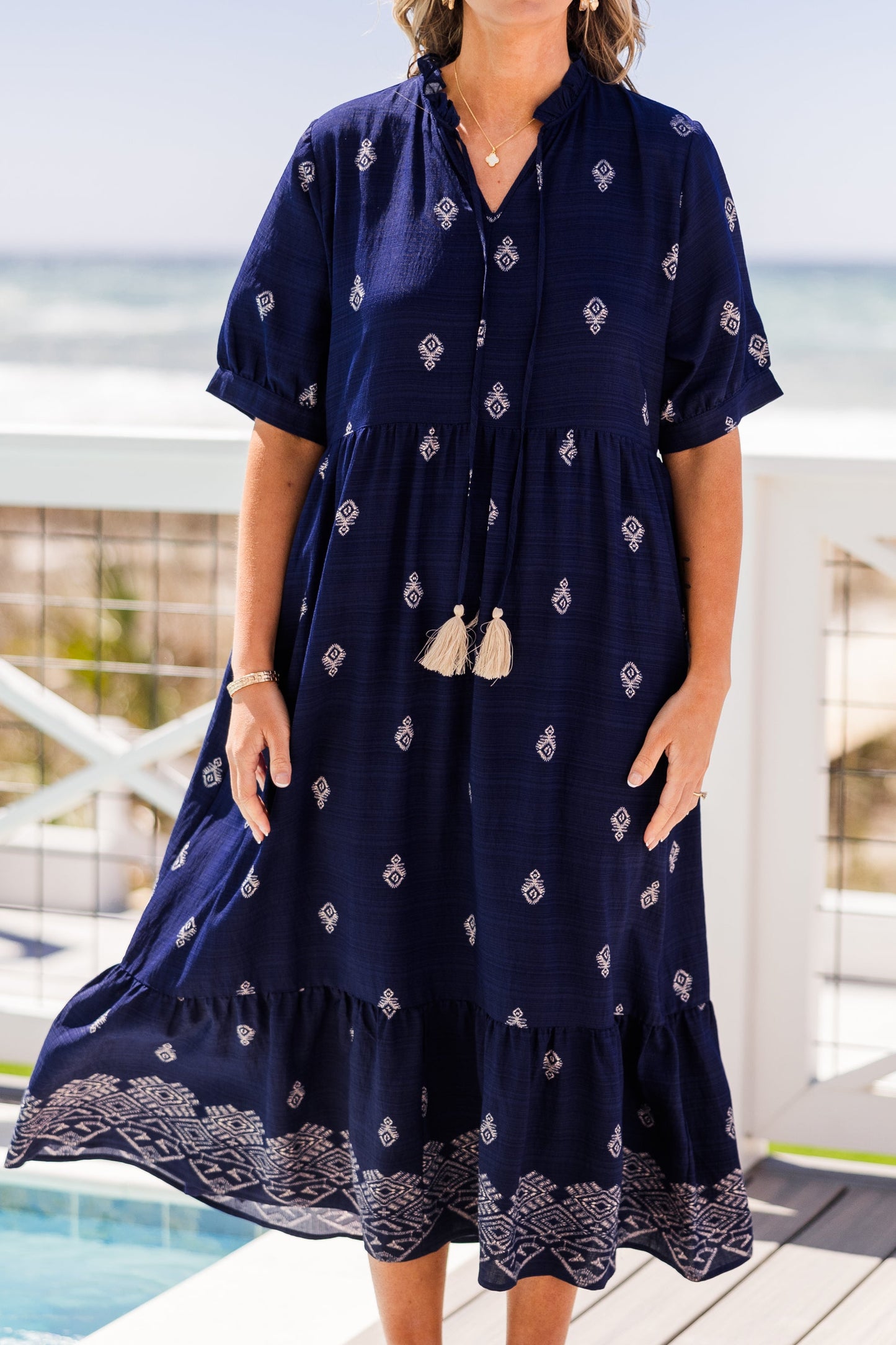 Vestido Dulce Como Puede Ser, Marino