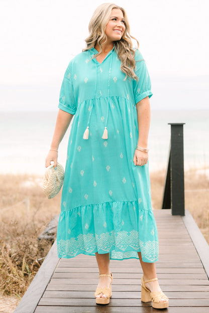 Vestido Dulce Como Puede Ser, Turquesa