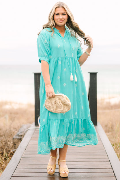Vestido Dulce Como Puede Ser, Turquesa