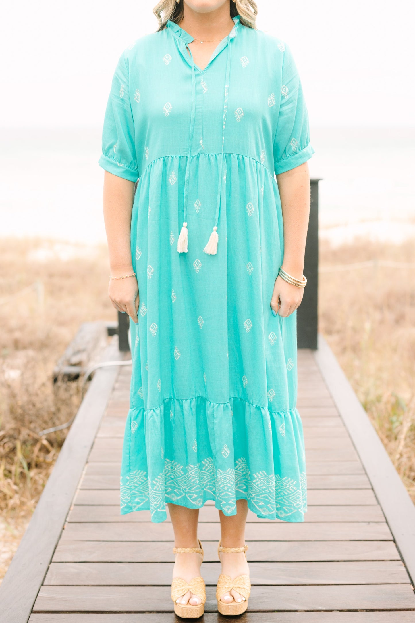 Vestido Dulce Como Puede Ser, Turquesa