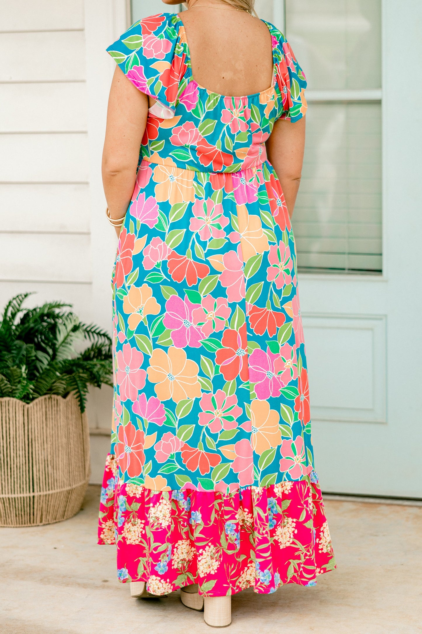 Vestido Sweet Oasis, Azul