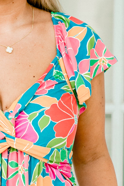 Vestido Sweet Oasis, Azul