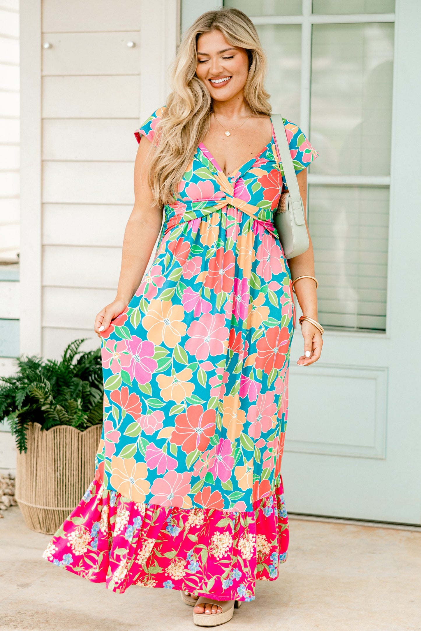Vestido Sweet Oasis, Azul
