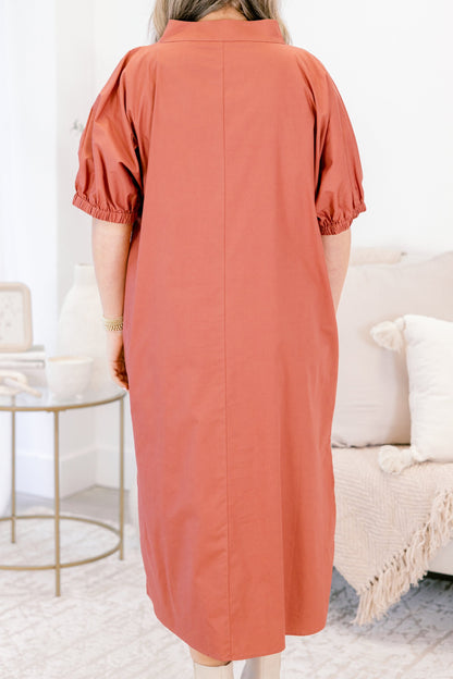 Vestido Sweet Spot, Taupe Quemado