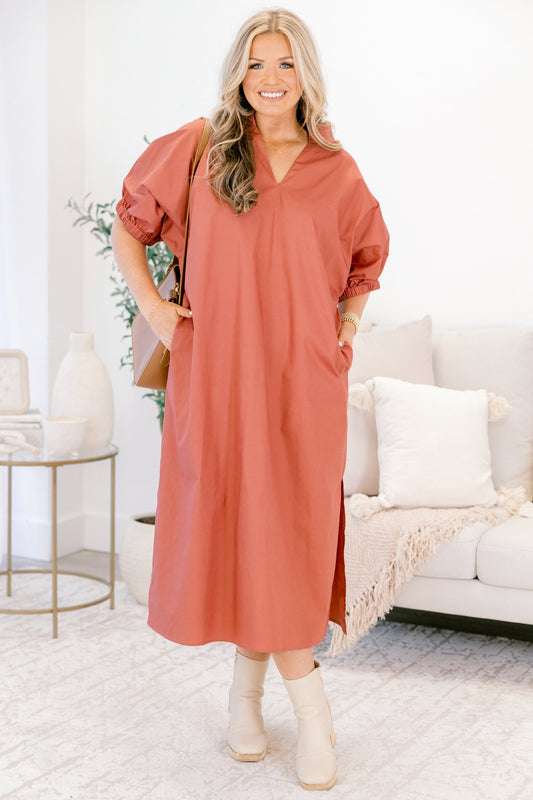 Vestido Sweet Spot, Taupe Quemado