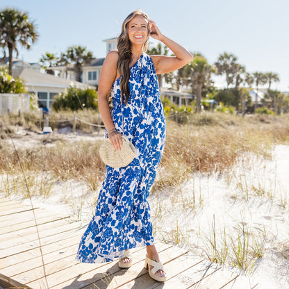 Vestido Swing My Way, Azul