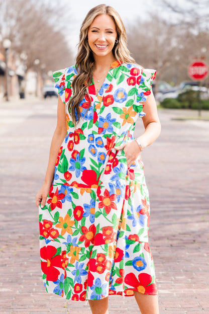 Llévame a México Vestido, Blanco