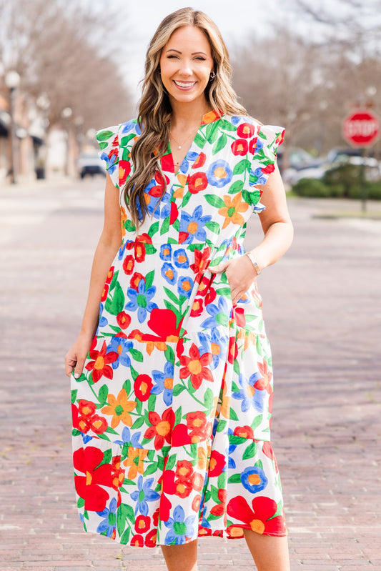 Llévame a México Vestido, Blanco