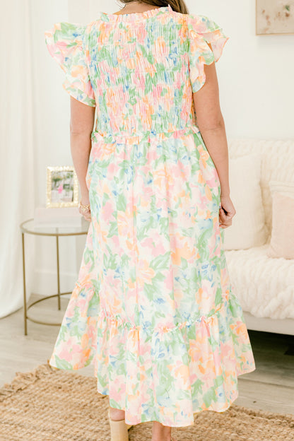 Vestido "As Luck Would Have It", Acuarela