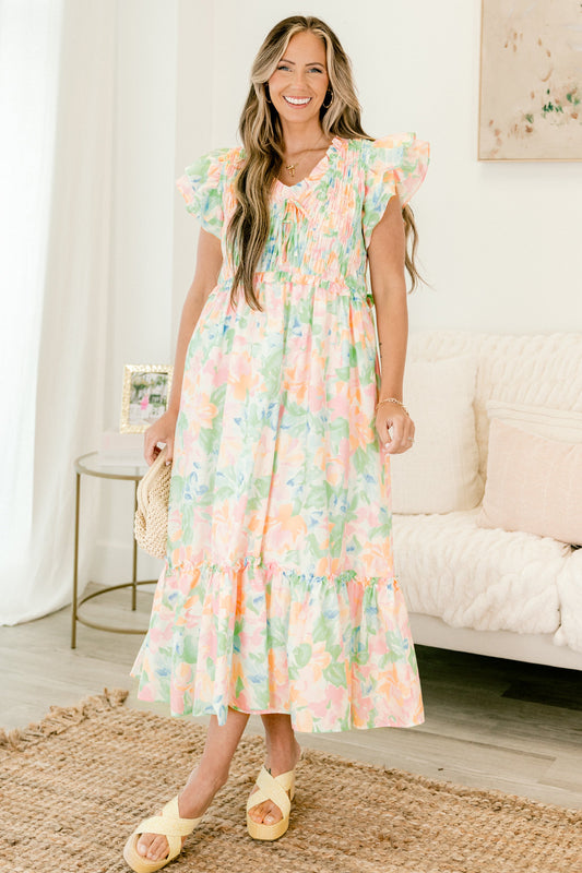 Vestido "As Luck Would Have It", Acuarela