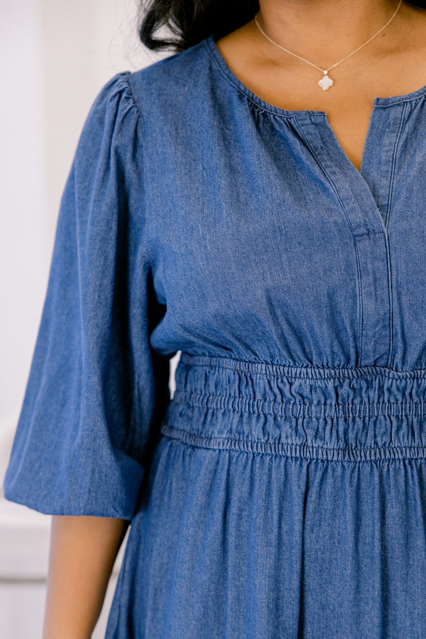 El Vestido Clear Choice, Denim
