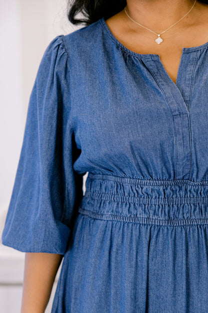 El Vestido Clear Choice, Denim