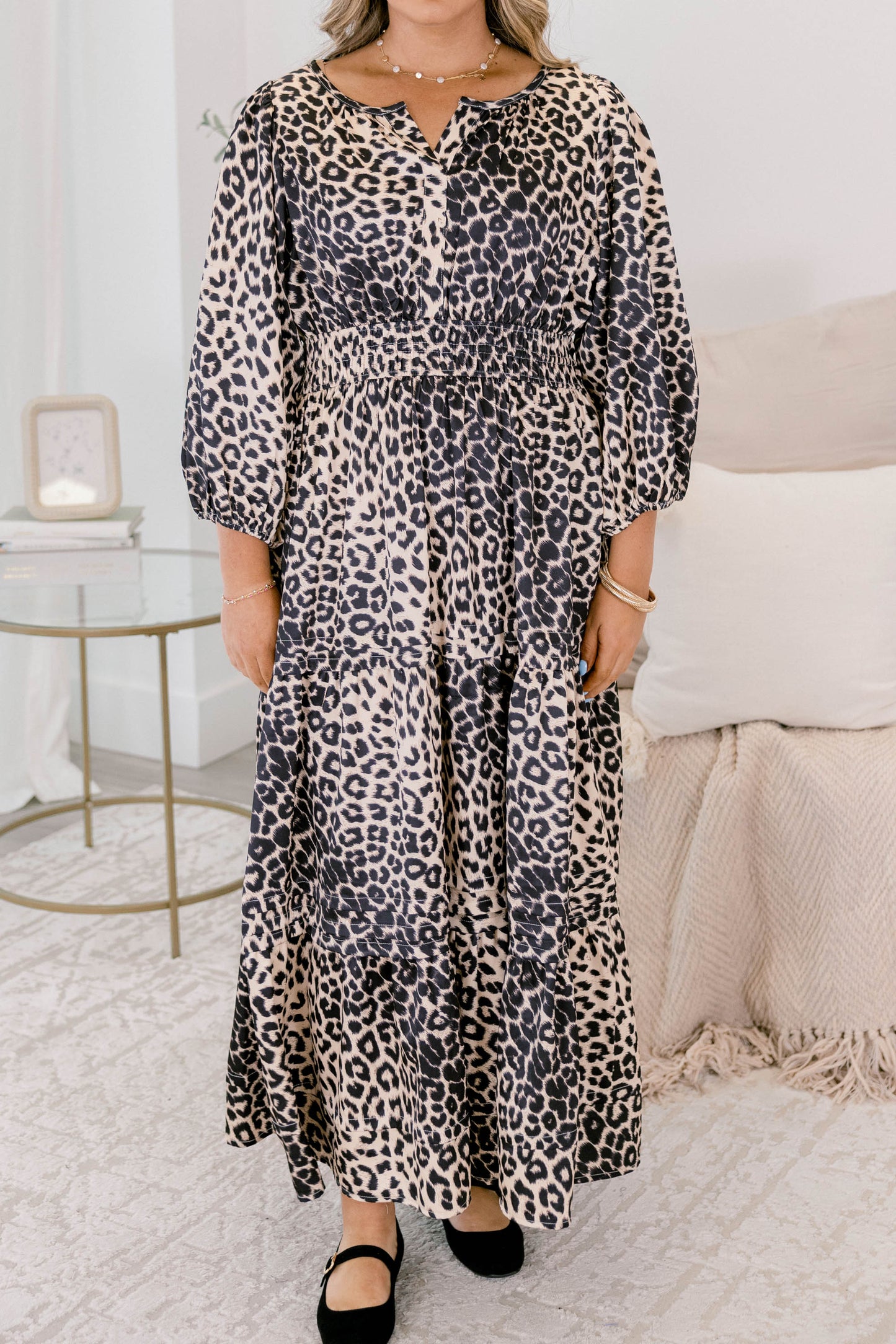 El Vestido de Elección Clara, Leopardo