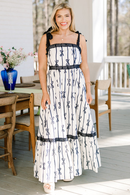 El Vestido Maxi Secreto del Jardín, Marino
