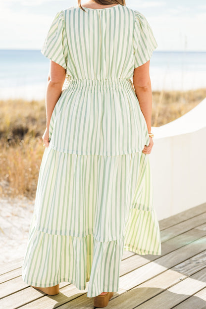 Vestido Maxi This & That, Verde