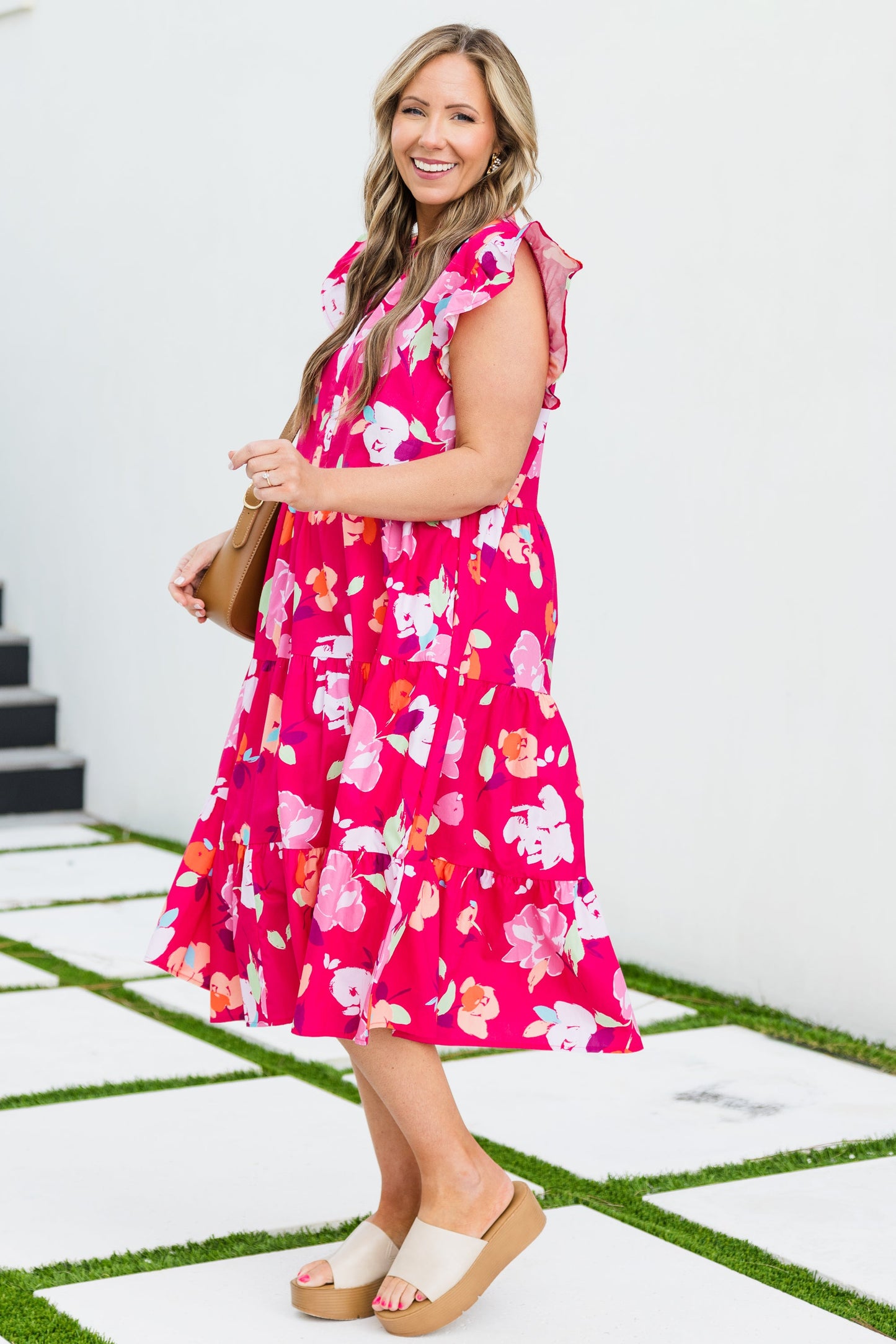 Vestido Maxi Too True, Magenta