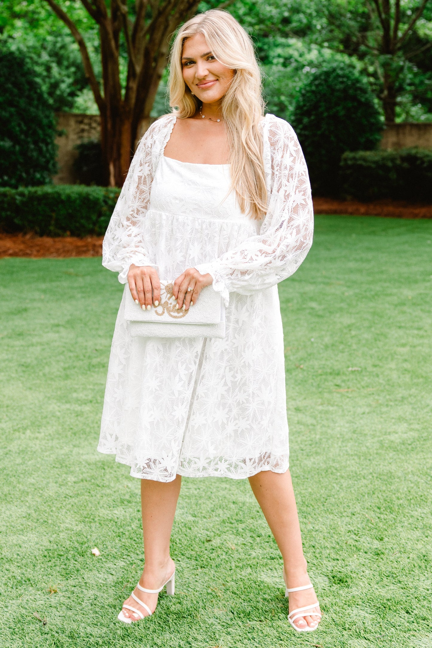 Vestido Verdadero de Pura Felicidad, Blanco