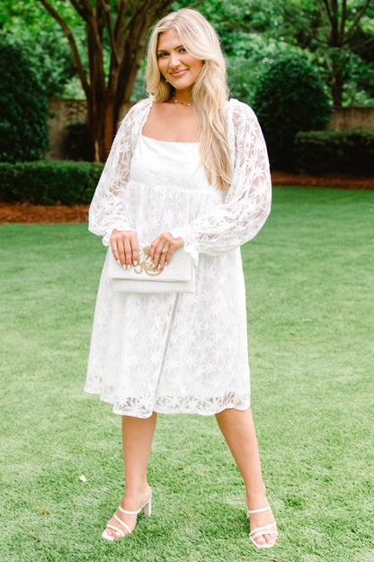 Vestido Verdadero de Pura Felicidad, Blanco