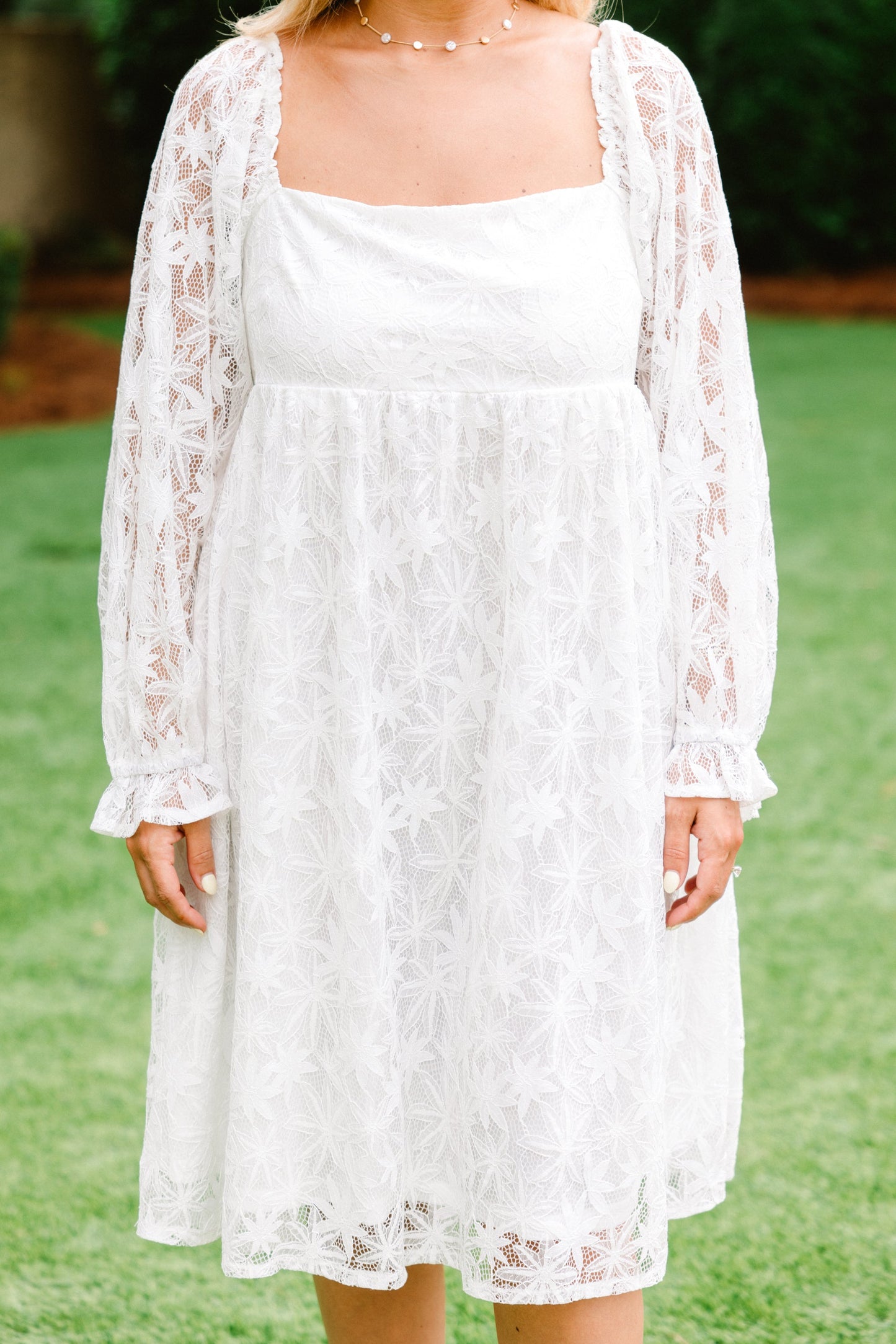 Vestido Verdadero de Pura Felicidad, Blanco