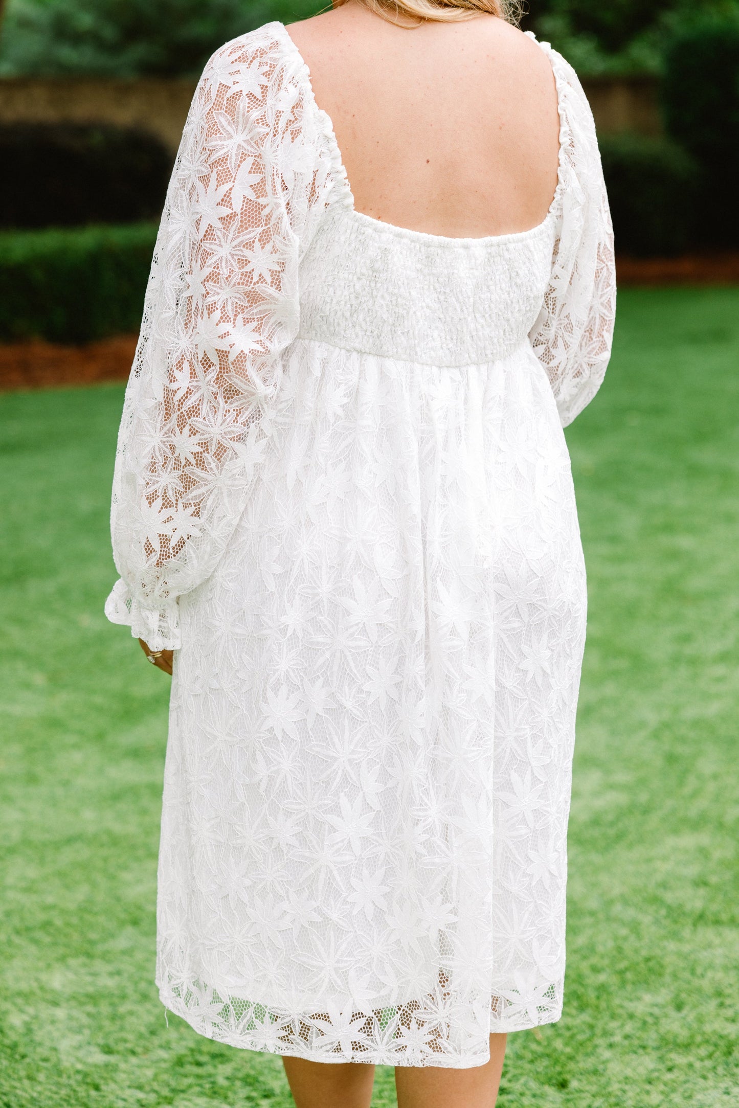 Vestido Verdadero de Pura Felicidad, Blanco