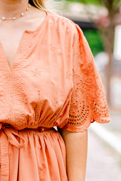 Prueba y Adivina Vestido, Naranja