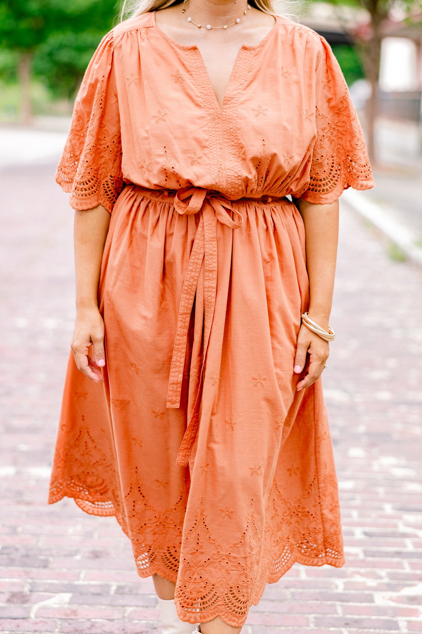Prueba y Adivina Vestido, Naranja