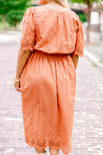 Prueba y Adivina Vestido, Naranja