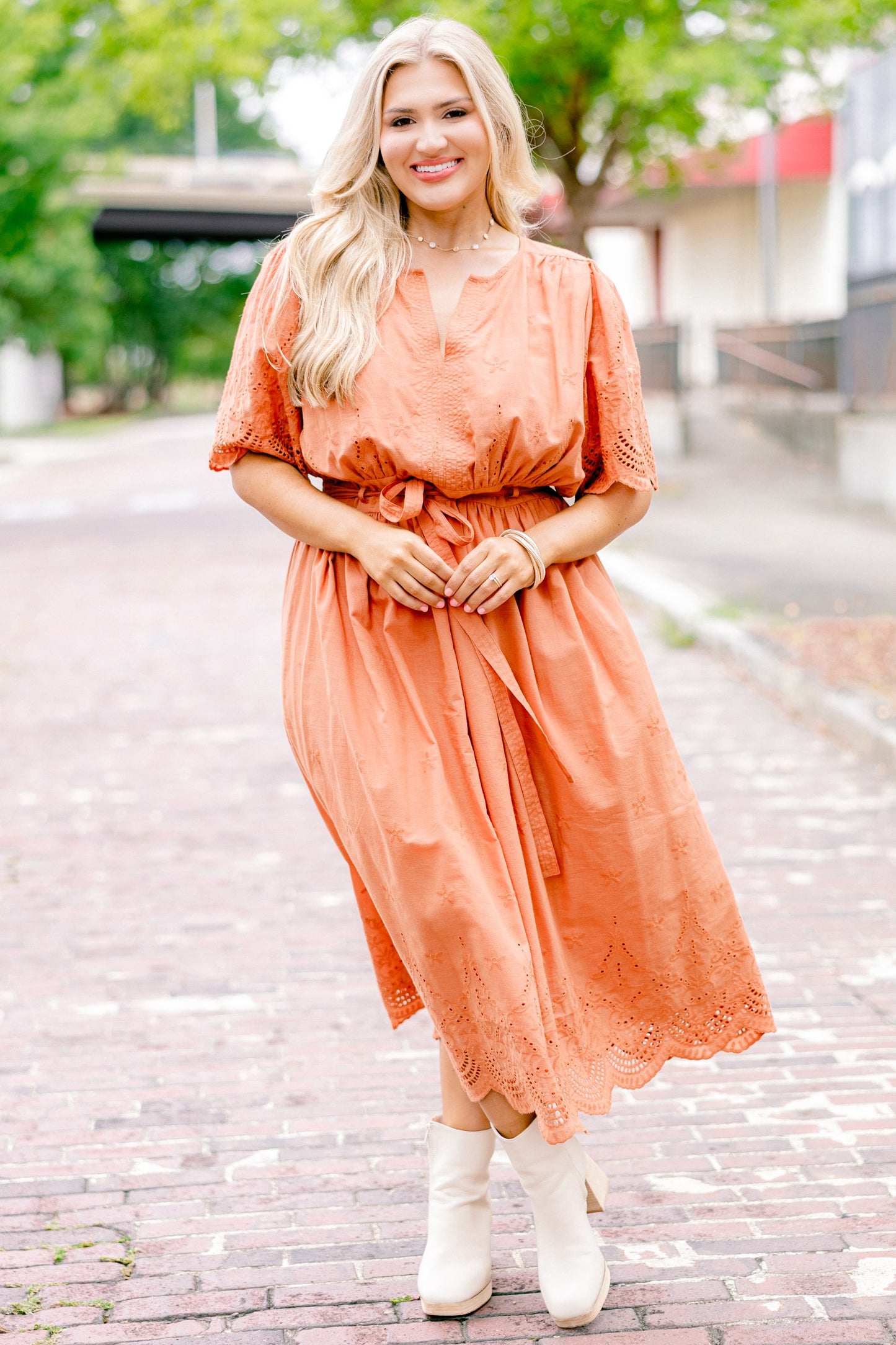 Prueba y Adivina Vestido, Naranja