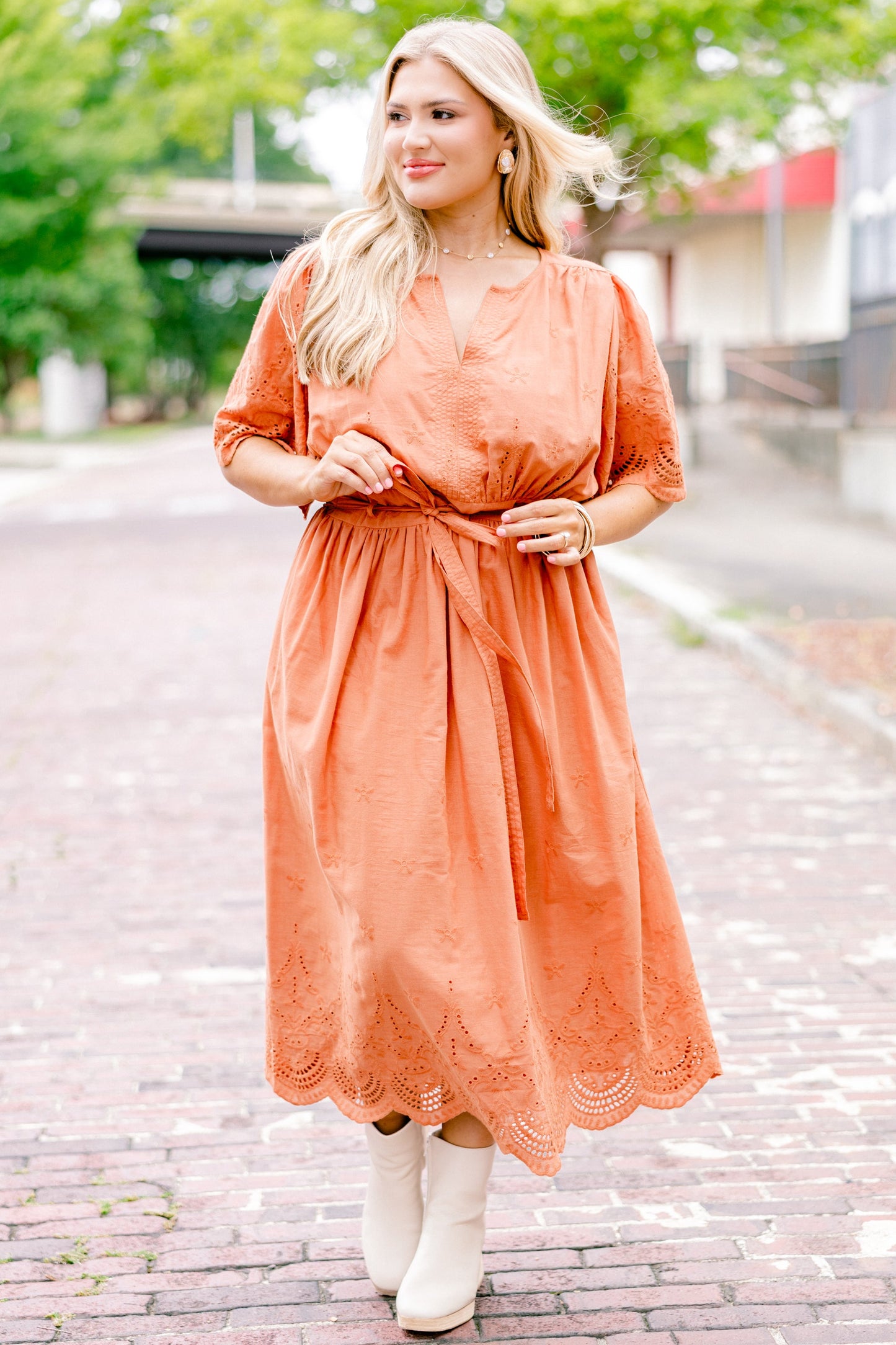 Prueba y Adivina Vestido, Naranja