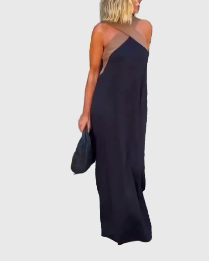 Léna | Vestido Maxi Cruzado Elegante