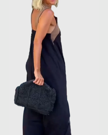 Léna | Vestido Maxi Cruzado Elegante