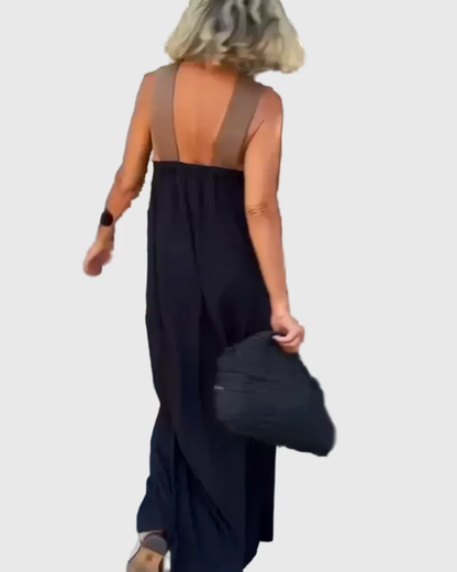 Léna | Vestido Maxi Cruzado Elegante