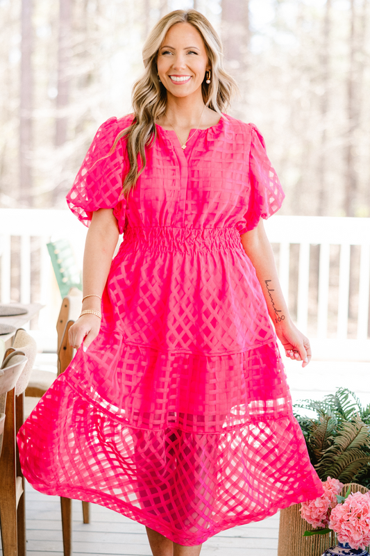 Vestido Just Because, Rosa