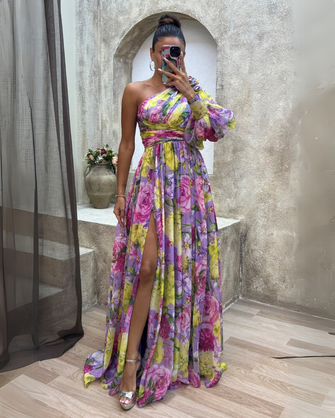 Maud™ - Vestido Elegante con Mangas Largas